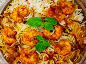 Prawn Biryani