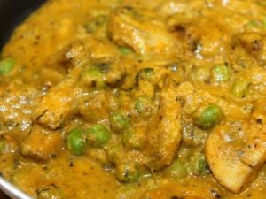 Mushroom Peas Masala
